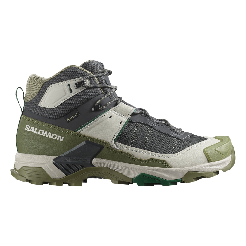 Bota Salomon X Ultra 5 Mid GTX Masculina Cinza