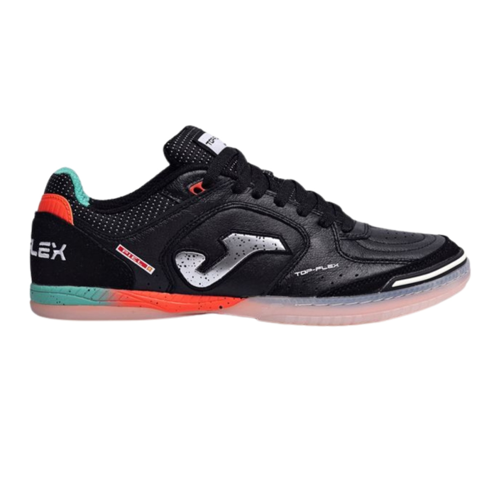 Chuteira Futsal Joma Top Flex Preta