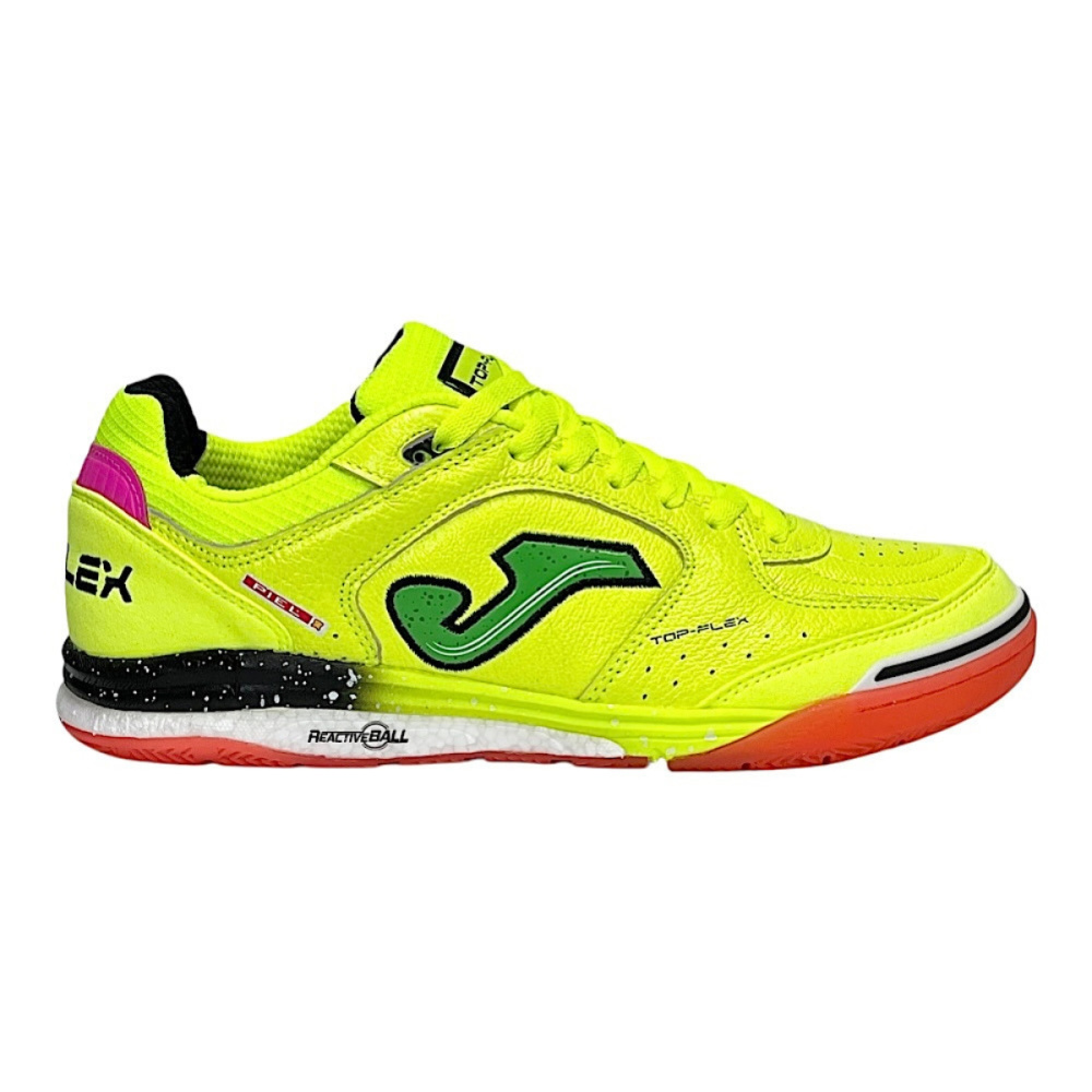Chuteira Futsal Joma Top Flex Rebound Verde