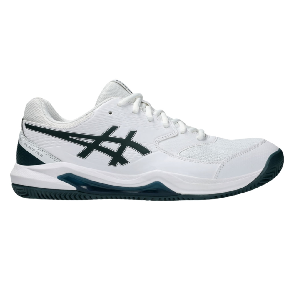 Tênis Asics Gel-Dedicate 8 Clay Masculino Branco