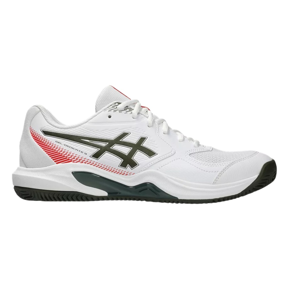 Tênis Asics Gel-Dedicate 9 Clay Masculino Branco