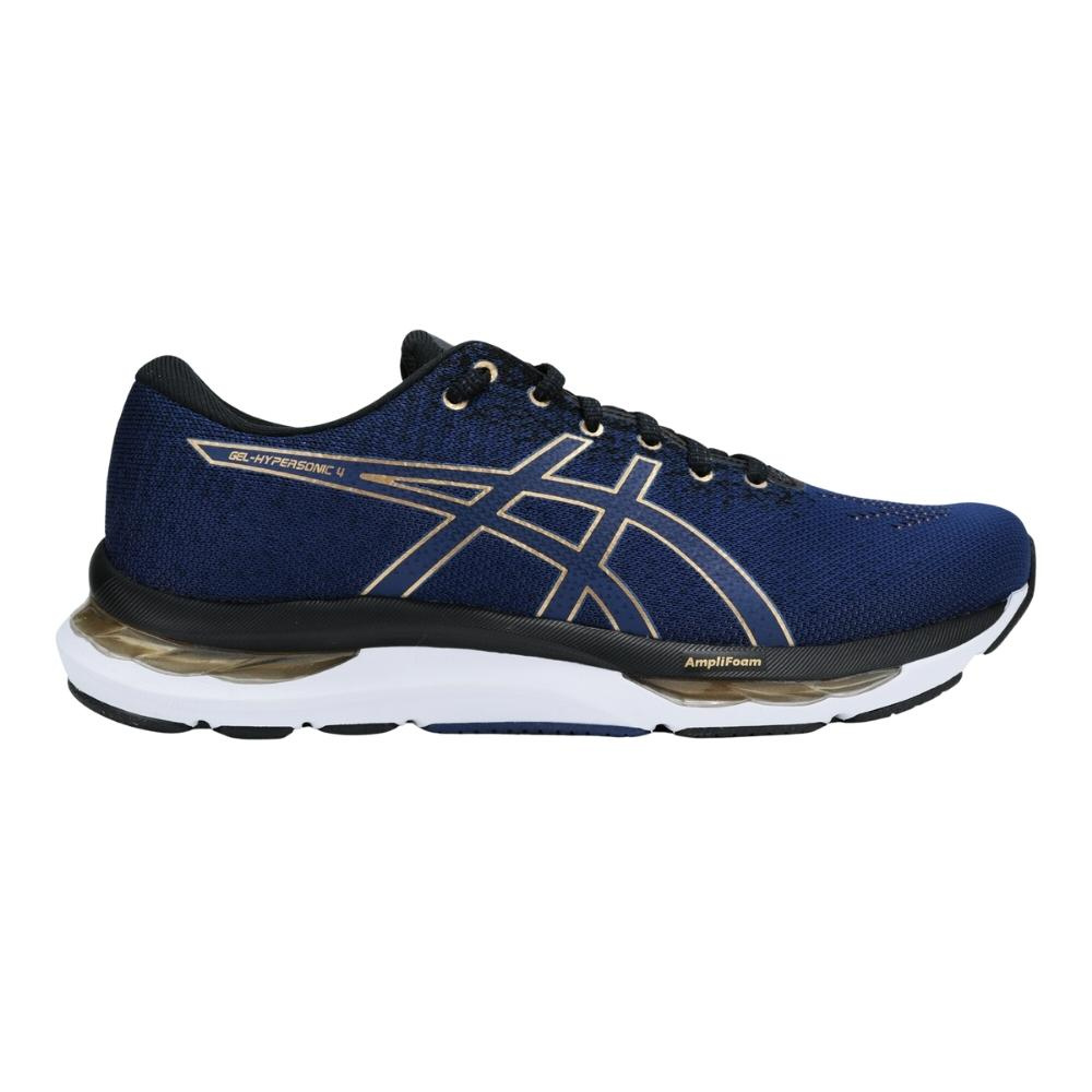 Tênis Asics Gel-Hypersonic 4 Masculino Azul e Dourado