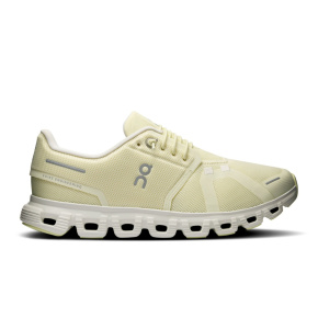 Tênis On Running Cloud 6 Feminino Bege Seedling Ice