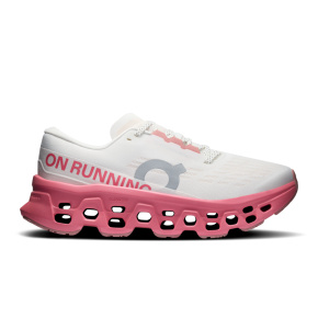 Tênis On Running Cloudmonster 3 Feminino Branco Ivory Camellia