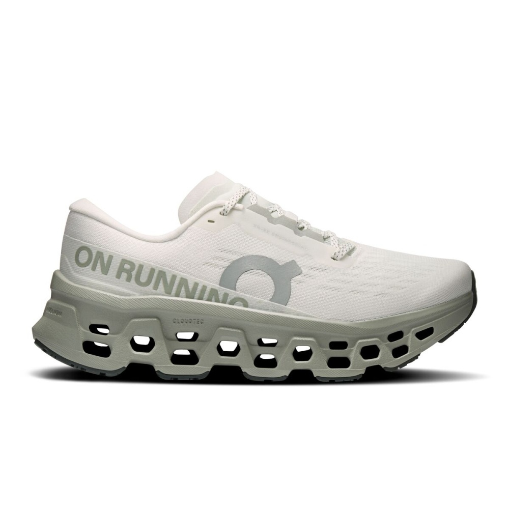 Tênis On Running Cloudmonster 3 Feminino Cinza