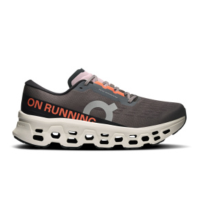 Tênis On Running Cloudmonster 3 Masculino Cinza Eclipse Ivory