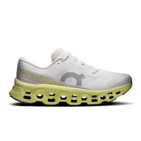 Tênis On Running Cloudmonster 3 Masculino Cinza Ivory Limelight