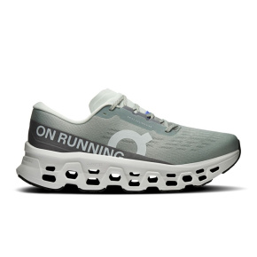 Tênis On Running Cloudmonster 3 Masculino Cinza Tin Ivory