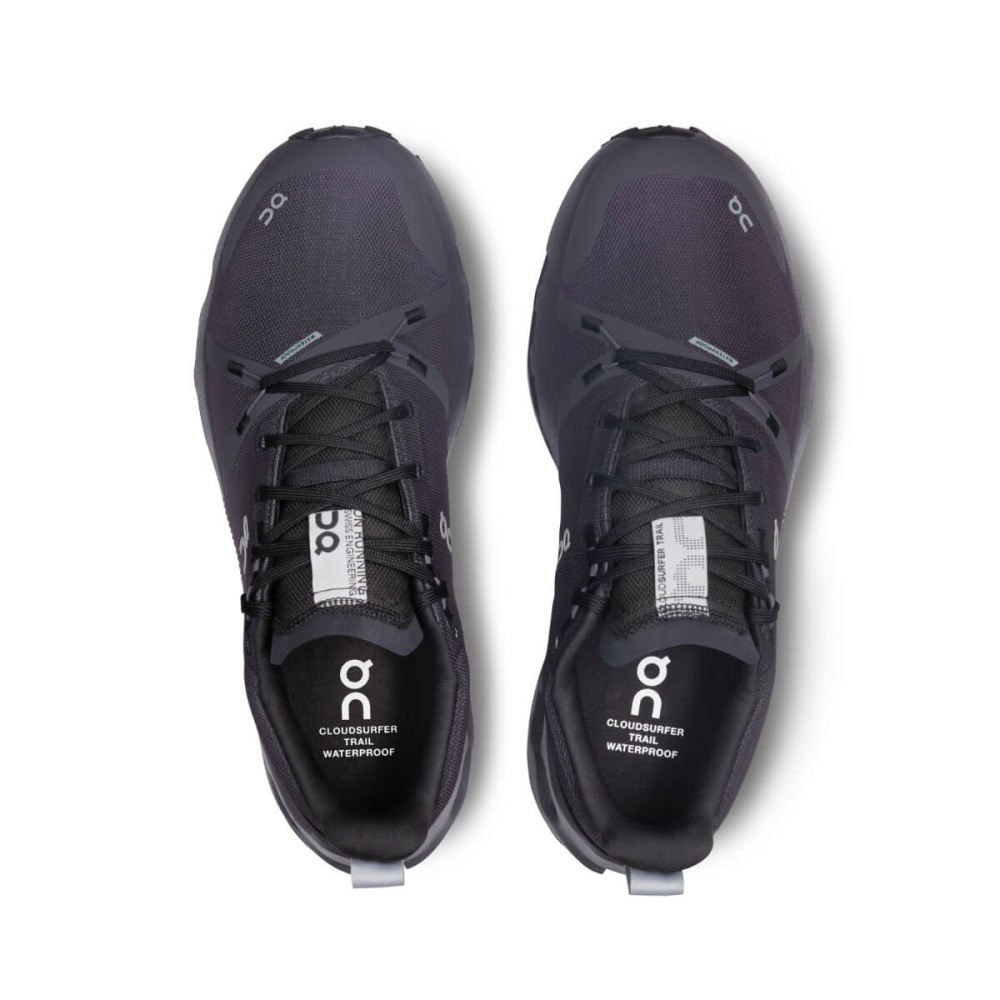 Tênis On Running Cloudsurfer Trail Waterproof Masculino Preto