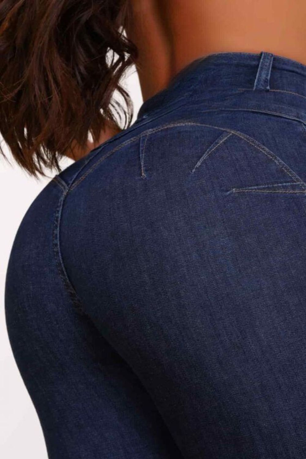 Calça Jeans Feminina Modeladora Cós Alto Mega Bumbum LG6577 - LGvest