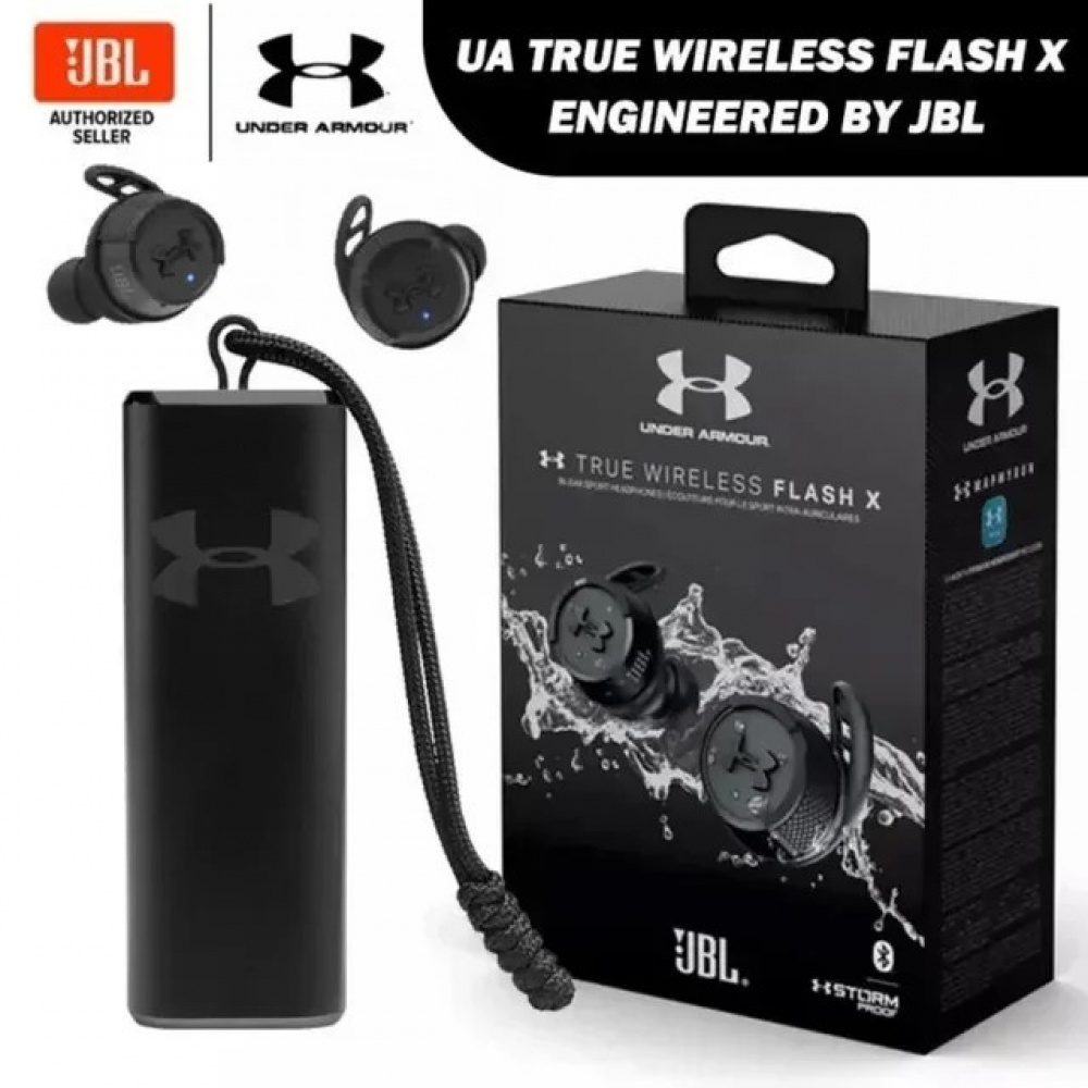 JBL Under Armour Project Rock Sport True Wireless Waterproof Earbuds Retail newest $219