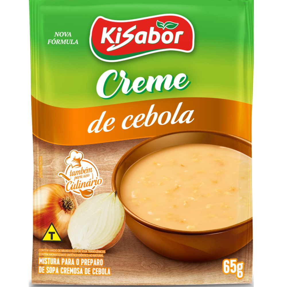 KiSabor Creme De Cebola Kisabor 66 Gramas - lima presentes