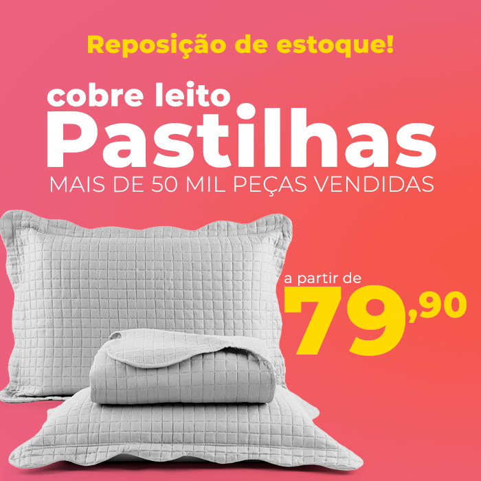 Colcha Pastilhas
