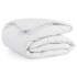 Capa de Edredom Duvet King Percal 400 Fios Acetinado Dupla Face com Zíper Branco