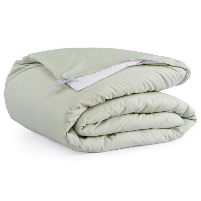Capa de Edredom Duvet Queen Percal 400 Fios Acetinado Dupla Face com Zíper Fendi