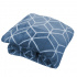 Cobertor Casal Queen King Manta Microfibra Aspen Coberta 2,20x2,40M Toque Seda Premier Macio Azul Petróleo