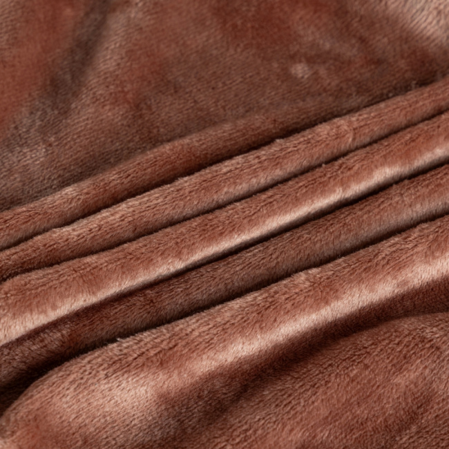 Cobertor Manta Flannel King Quebec 2,60x2,40m 300g/m² Capuccino
