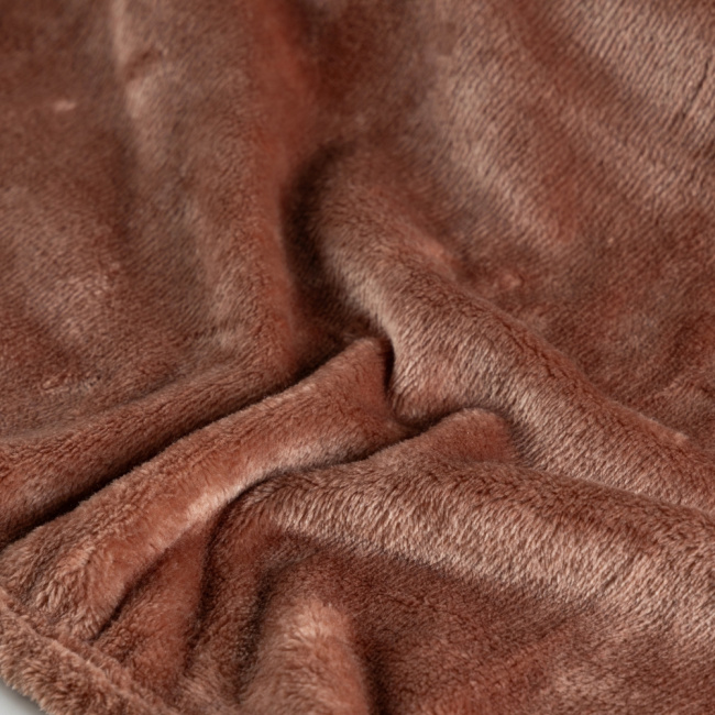 Cobertor Manta Flannel King Quebec 2,60x2,40m 300g/m² Capuccino