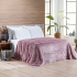 Cobertor Manta Flannel King Quebec 2,60x2,40m 300g/m² Rosê