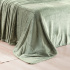 Cobertor Manta Flannel King Quebec 2,60x2,40m 300g/m² Verde