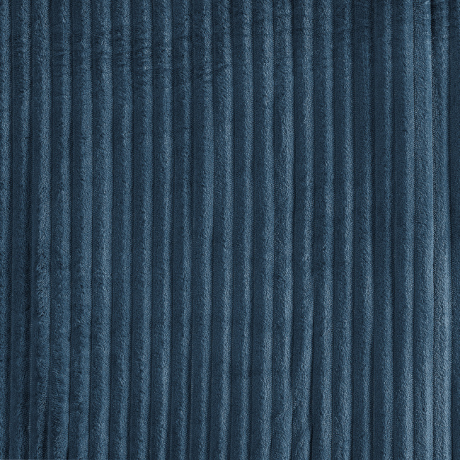 Cobertor Manta Flannel Queen 2,20x2,40m Toque Macio Jacquard Bariloche Azul
