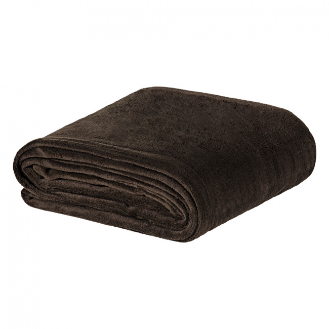 Cobertor Manta Fleece Queen 2,20x2,40m Toque Macio Bélgica Tabaco
