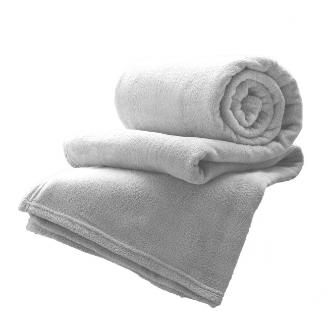 Cobertor Manta Fleece Queen 2,20x2,40m Toque Macio Bélgica Cinza