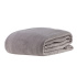 Cobertor Manta Microfibra Home Design 2,40x2,20m Toque Macio Cinza