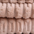 Cobertor Queen Manta Flannel Canelada Coberta 2,20x2,40M Polar Blush