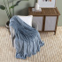 Cobertor Queen Manta Flannel Coberta 2,20x2,40M Sibéria Azure