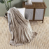 Cobertor Queen Manta Flannel Coberta 2,20x2,40M Sibéria Sand
