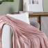 Cobertor Queen Manta Flannel Coberta 2,20x2,40M Sibéria Sheel Pink