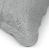 Cobre Leito Colcha Queen 3 Peças Angele 200 Fios Cinza Lunar