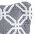 Colcha Cobre Leito Capri Dupla Face Estampado Cinza
