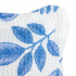 Colcha Cobre Leito Solteiro 2 Peças Capri Dupla Face Estampado Azul