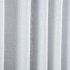 Cortina Voil Gaze de Linho com Forro Tecido Blackout 2,70x1,80m para Varão 2M Grécia Branco