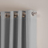 Cortina Paris Dupla Blackout com Gaze de Linho 5,20x2,50m para Sala Quarto Varão 3M Cinza