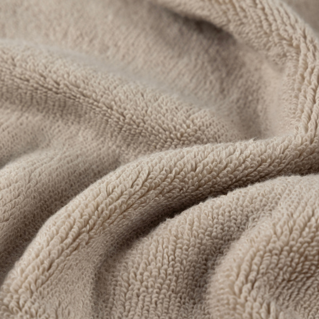 Jogo De Banho 2 Peças 500g/M² Toalhas Felpudas Super Soft Taupe