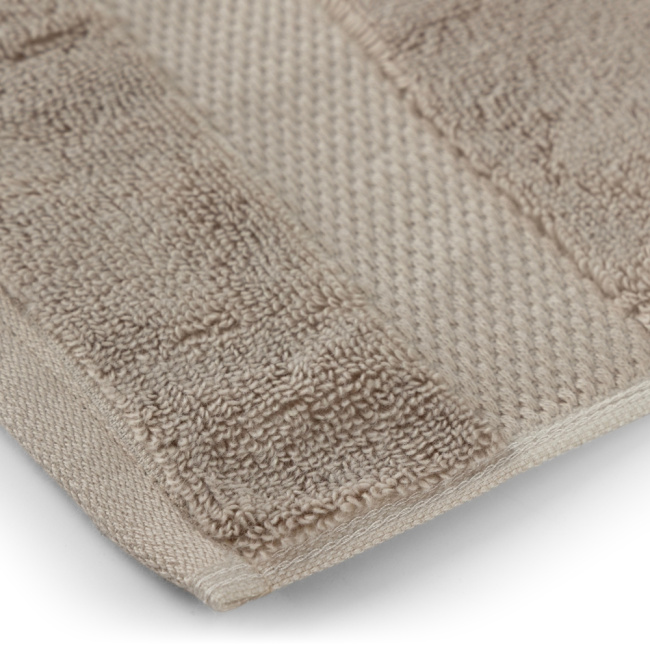 Jogo De Banho 2 Peças 500g/M² Toalhas Felpudas Super Soft Taupe