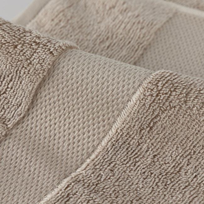 Jogo De Banho 2 Peças 500g/M² Toalhas Felpudas Super Soft Taupe