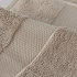 Jogo De Banho 2 Peças 500g/M² Toalhas Felpudas Super Soft Taupe