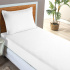 Jogo de Lençol Charme Percal 300 Fios Com Aba Americana Branco