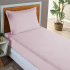 Jogo de Lençol Charme Percal 300 Fios Com Aba Americana Rosê