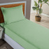 Jogo de Lençol Charme Percal 300 Fios Com Aba Americana Verde