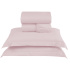 Jogo de Lençol Completo Percal 300 Fios Com Aba Americana Charme Rosê