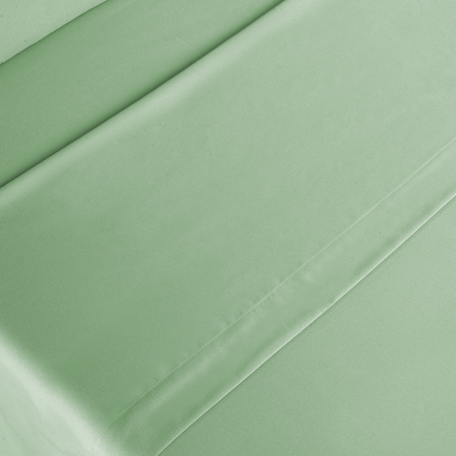Jogo de Lençol Completo Percal 300 Fios Com Aba Americana Charme Verde