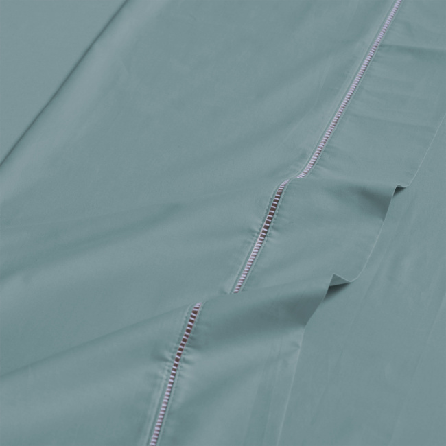 Jogo de Lençol Completo Percal 400 Fios Ponto Palito Dublin