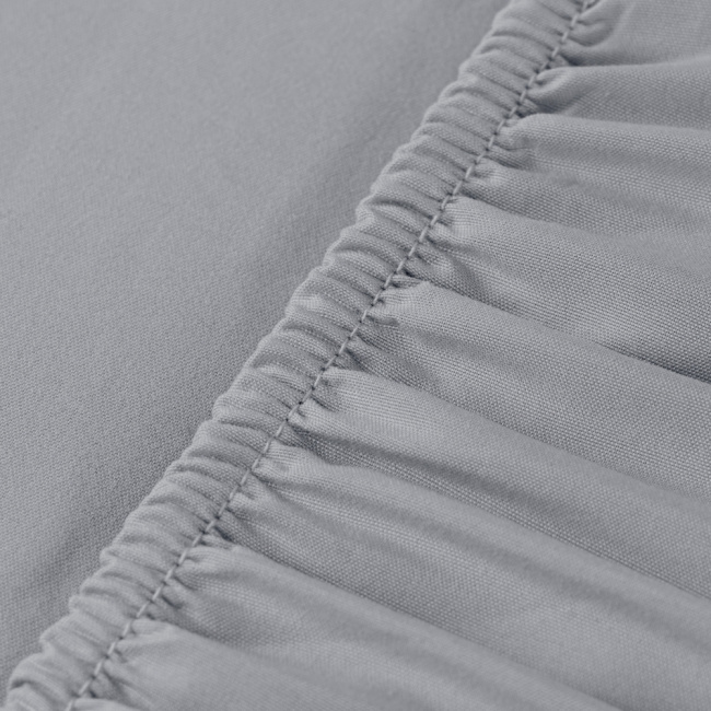 Jogo de Lençol Percal 300 Fios Life Cinza