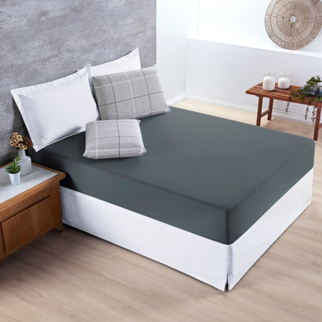 Jogo De Lençol Queen 3 Peças 200 Fios Estampado Avere Dallas