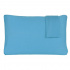 Kit 2 Fronhas Capa de Travesseiro 50x70cm Malha 100% Algodão Azul